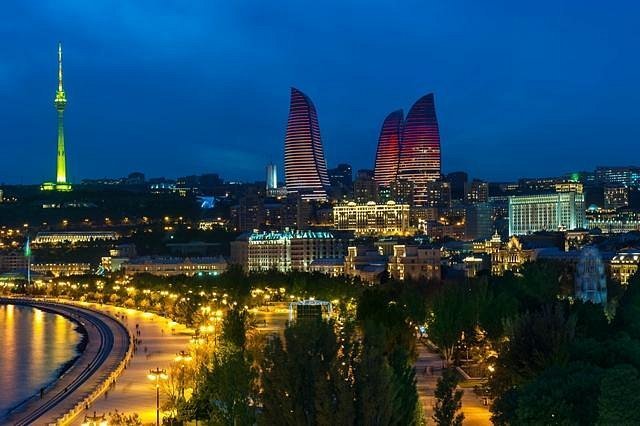 Baku cityscape, Azerbaijan tour packages from Karachi