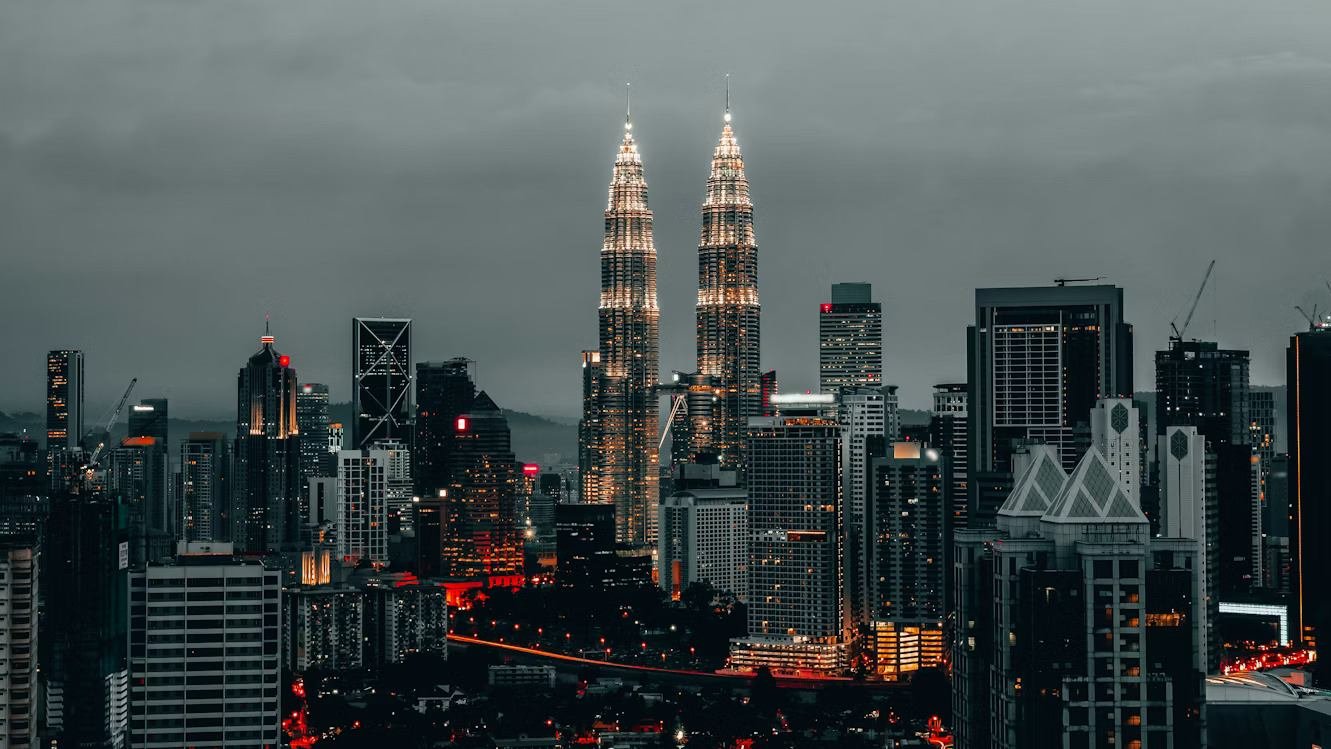Petronas Towers and Kuala Lumpur skyline, Malaysia tour packages from Karachi